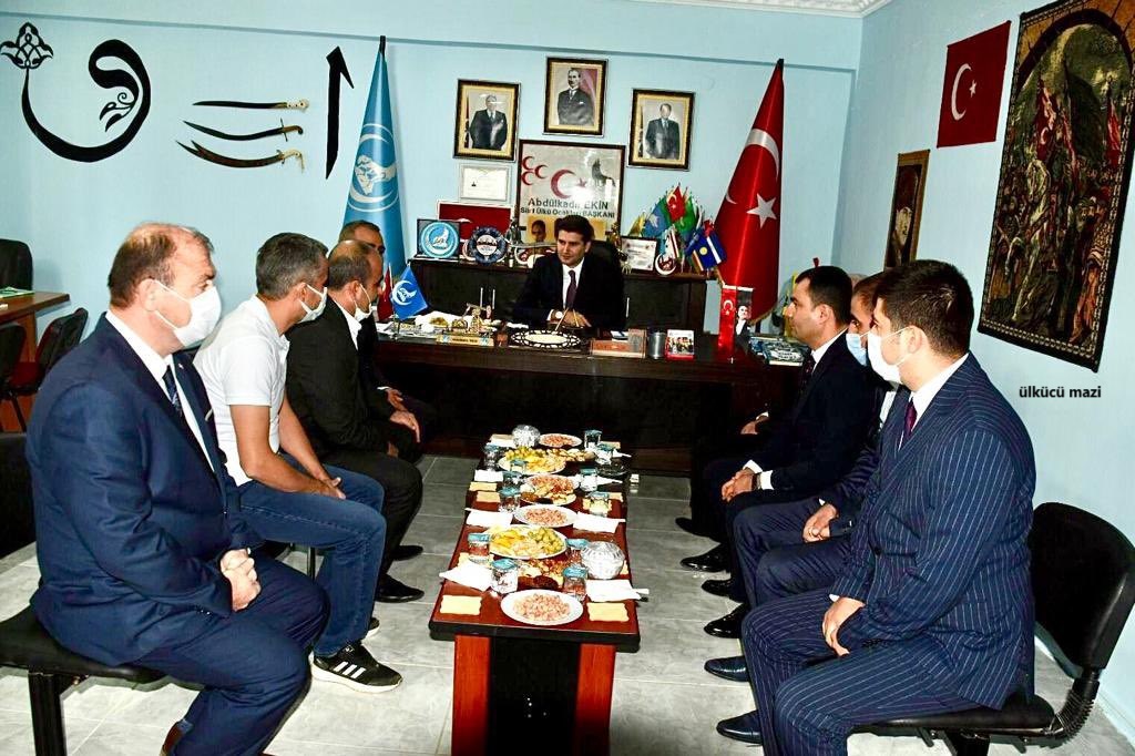 AHMET YİĞİT YILDIRIM SİİRT ÜLKÜ OCAKLARI İL BAŞKANLIĞINI ZİYARET ETTİ