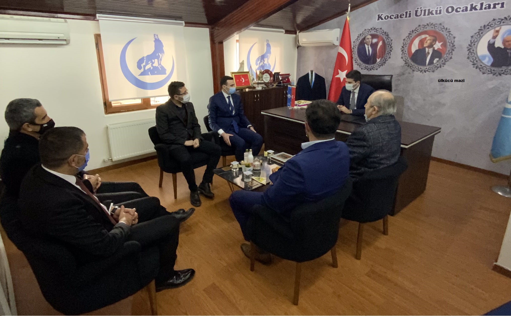 GENEL BAŞKANIMIZ ÜLKÜ OCAKLARI KOCAELİ İL BAŞKANLIĞINI ZİYARET ETTİ. 2021