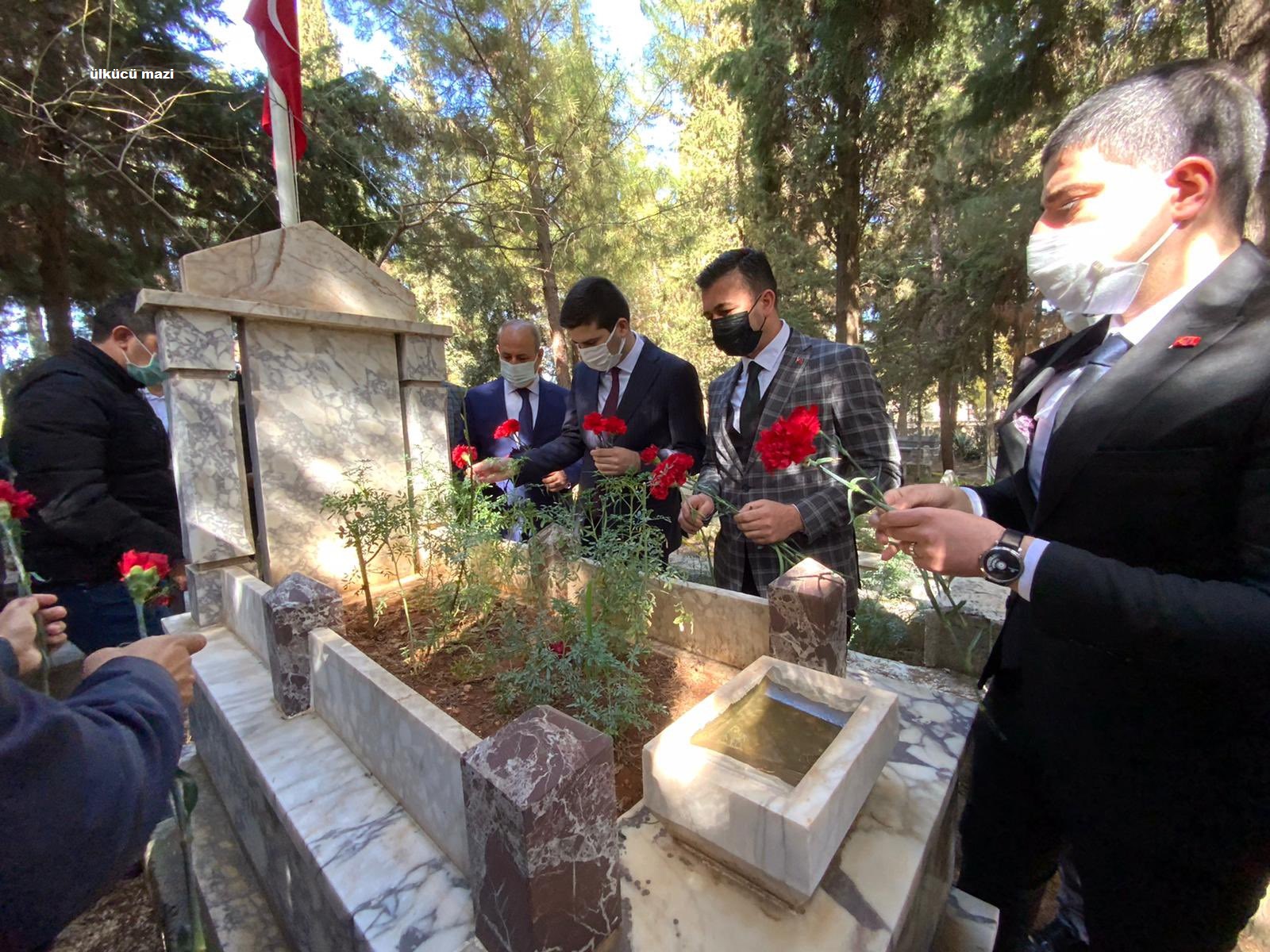 ÜLKÜ OCAKLARI GENEL BAŞKANIMIZ AHMET YİĞİT YILDIRIM ÜLKÜCÜ ŞEHİDİMİZ AHMET KERSE’NİN KABRİNİ ZİYARET ETTİ. 2021