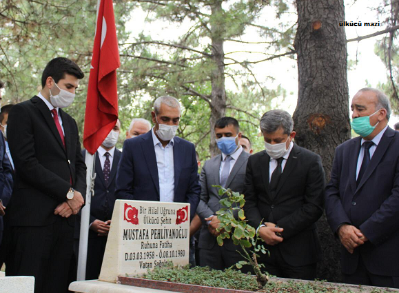 MUSTAFA PEHLİVANOĞLU KABRİ BAŞINDA ANILDI.