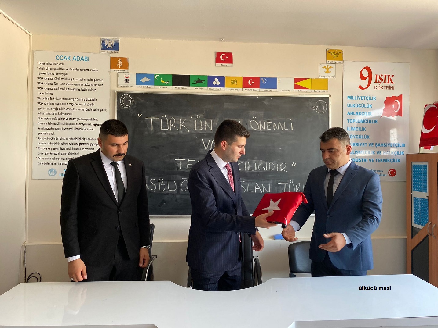 ÜLKÜ OCAKLARI ADIYAMAN İL BAŞKANLIĞINA MUSTAFA ALTIN ATANMIŞTIR. 2021