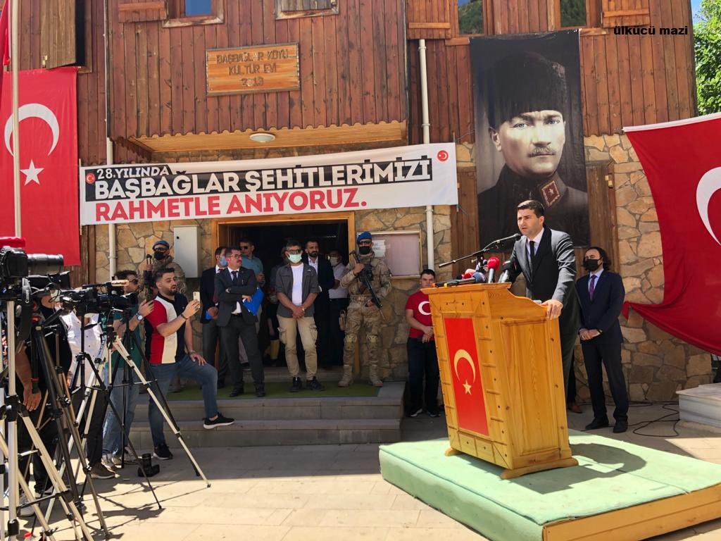 ÜLKÜ OCAKLARI GENEL BAŞKANIMIZ BAŞBAĞLAR KÖYÜNDE DÜZENLENEN ANMA PROGRAMINA KATILDI. 2021