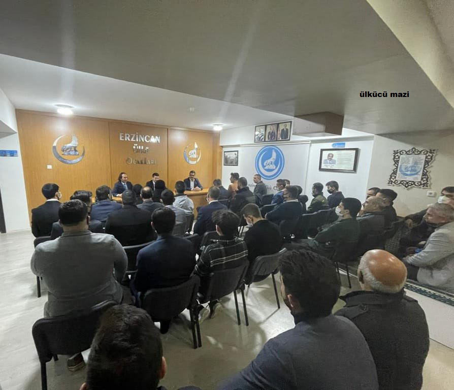 ÜLKÜ OCAKLARI GENEL BAŞKANIMIZ AHMET YİĞİT YILDIRIM ÜLKÜ OCAKLARI ERZİNCAN İL BAŞKANLIĞINI ZİYARET ETTİ.2021
