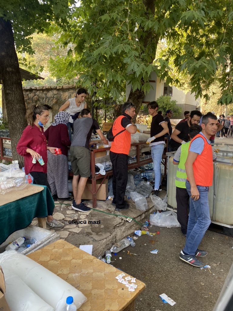 ÜLKÜ OCAKLARI ISPARTA İL BAŞKANLIĞI YANGINZEDELERE YARDIMDA BULUNDU. 2021