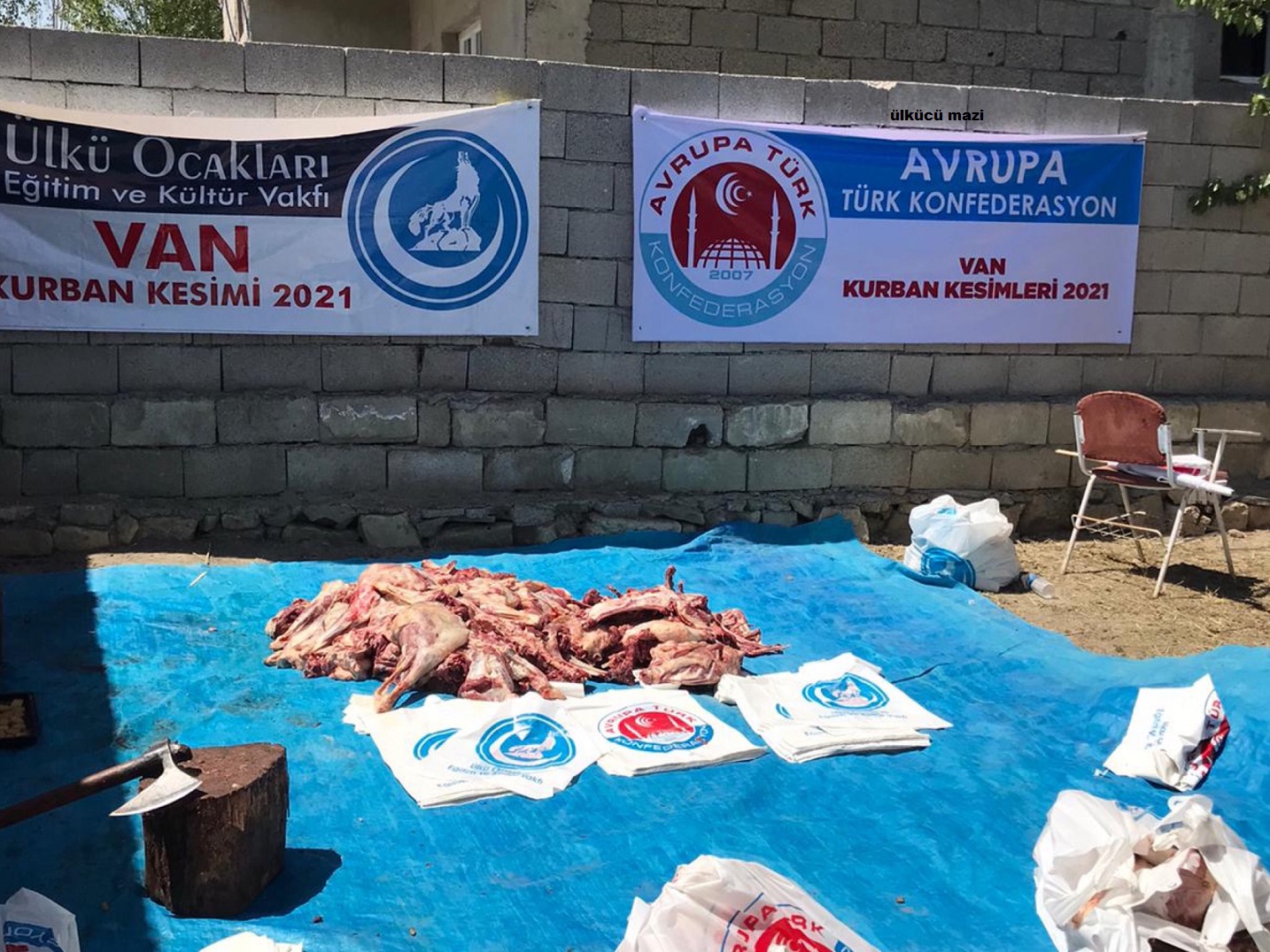 KURBAN BAĞIŞLARI ÜLKÜ OCAKLARI TARAFINDAN İHTİYAÇ SAHİPLERİNE ULAŞTIRILDI. 2021