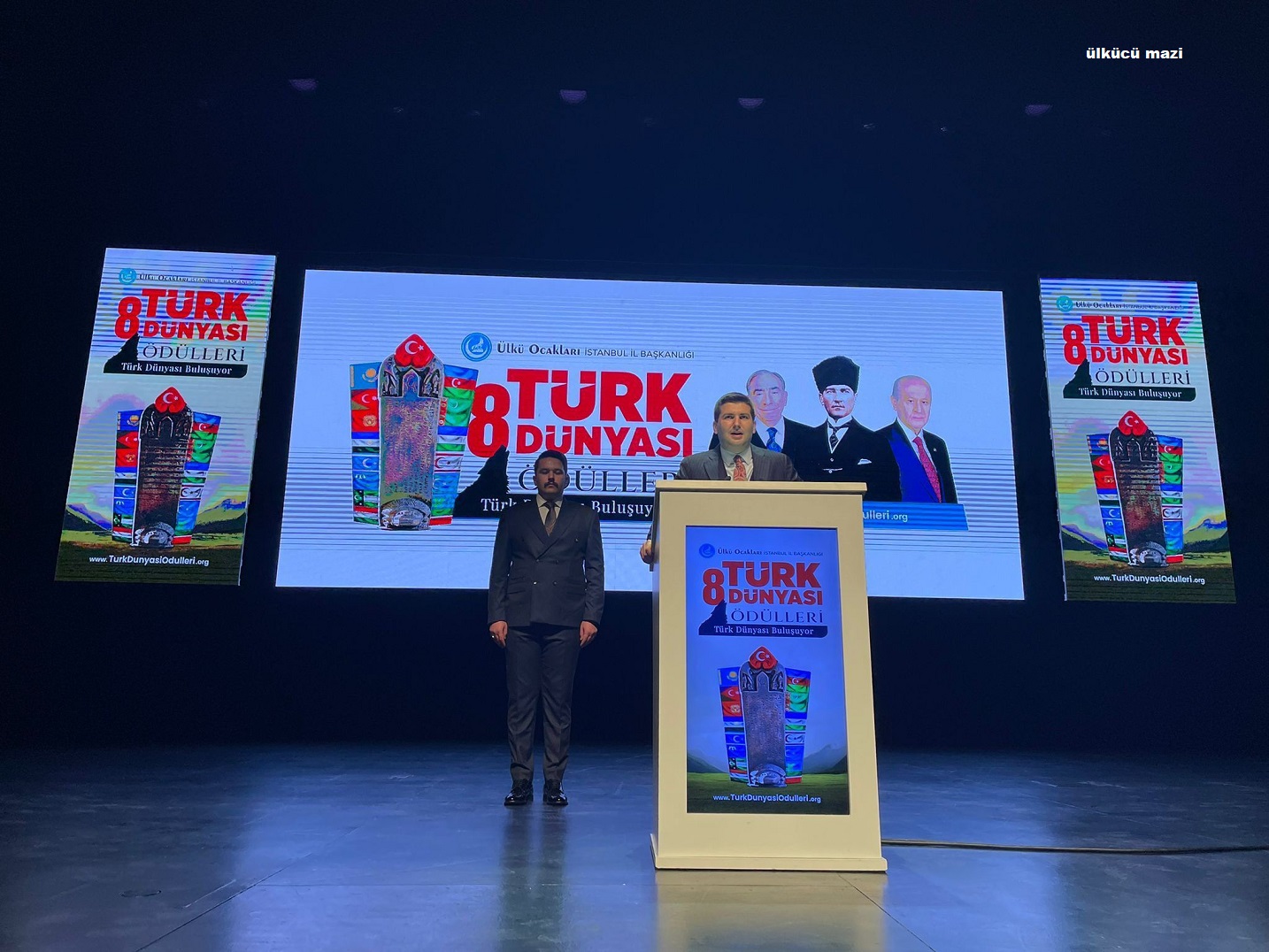 ÜLKÜ OCAKLARI İSTANBUL İL BAŞKANLIĞI 8. TÜRK DÜNYASI ÖDÜL TÖRENİNİ DÜZENLEDİ. 2022