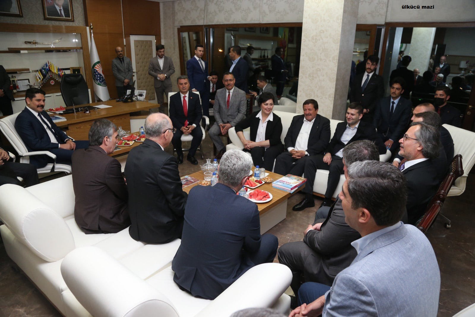 GENEL BAŞKANIMIZ AHMET YİĞİT YILDIRIM GÖLBAŞI BELEDİYE BAŞKANI RAMAZAN ŞİMŞEK’İ ZİYARET ETTİ. 2022