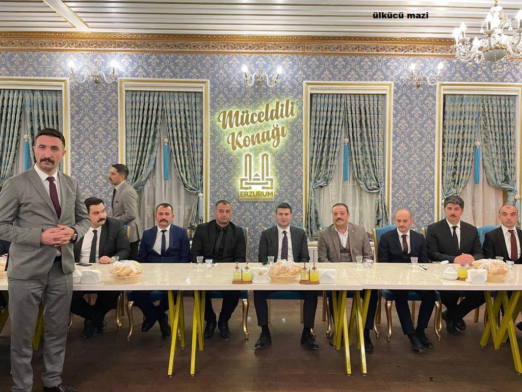 ÜLKÜ OCAKLARI GENEL BAŞKANIMIZ AHMET YİĞİT YILDIRIM ÜLKÜ OCAKLARI ERZURUM İL BAŞKANLIĞININ SAHUR PROGRAMINA KATILDI. 2022