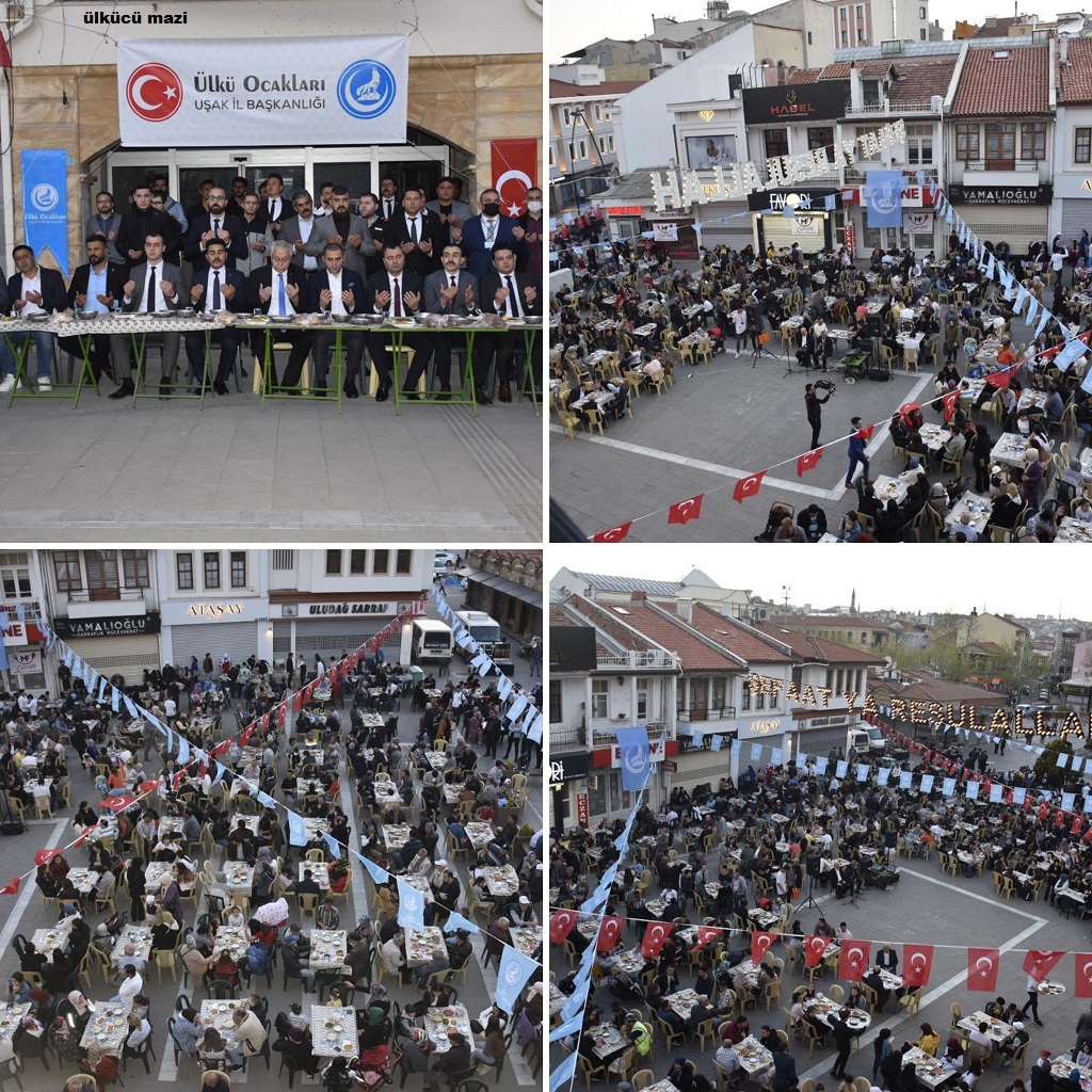 ÜLKÜ OCAKLARI UŞAK İL BAŞKANLIĞIMIZ İFTAR PROGRAMI DÜZENLEDİ. 2022
