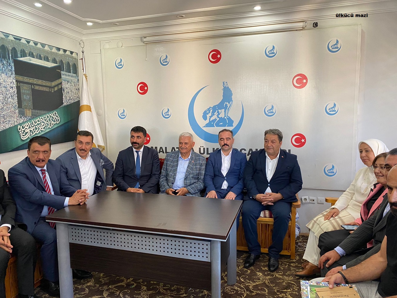 BİNALİ YILDIRIM MALATYA ÜLKÜ OCAKLARINI ZİYARET ETTİ. 2022