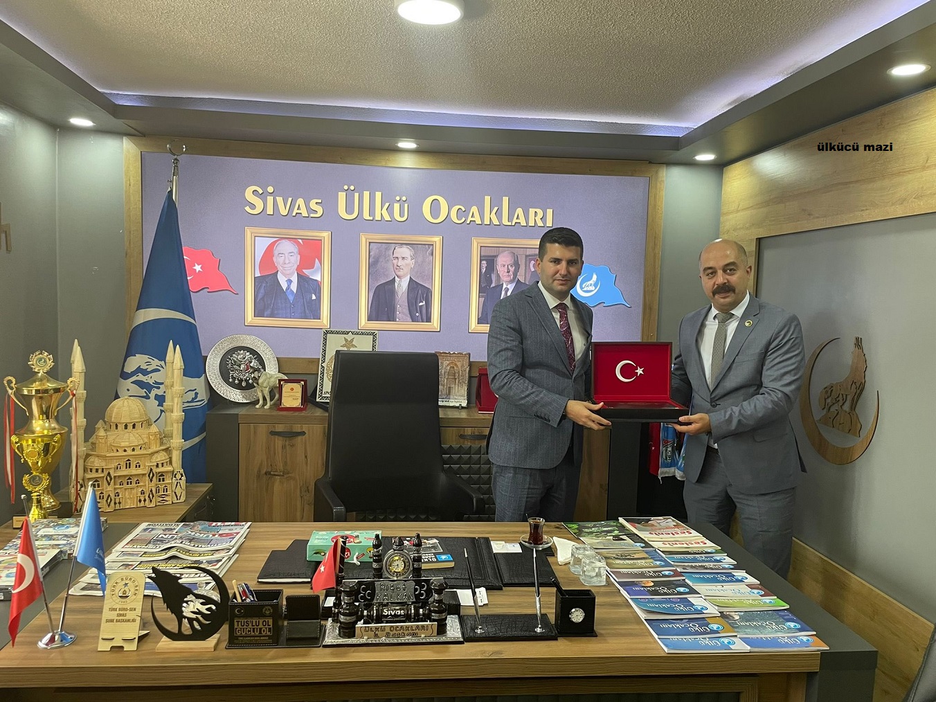 ÜLKÜ OCAKLARI GENEL BAŞKANIMIZ AHMET YİĞİT YILDIRIM ÜLKÜ OCAKLARI SİVAS İL BAŞKANLIĞINI ZİYARET ETTİ. 2022