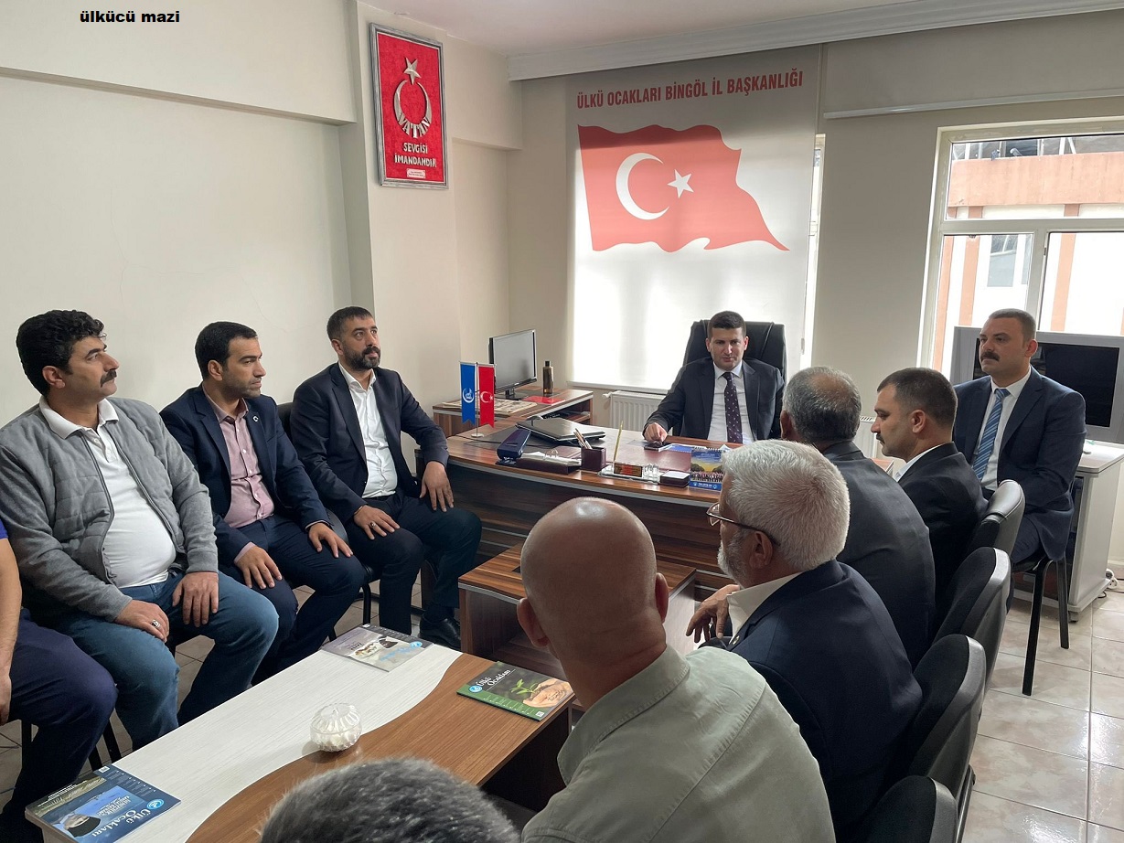 GENEL BAŞKANIMIZ ÜLKÜ OCAKLARI BİNGÖL İL BAŞKANLIĞINI ZİYARET ETTİ