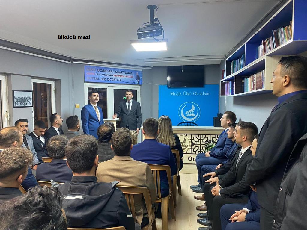 ÜLKÜ OCAKLARI GENEL BAŞKANIMIZ AHMET YİĞİT YILDIRIM ÜLKÜ OCAKLARI MUĞLA İL BAŞKANLIĞINI ZİYARET ETTİ.