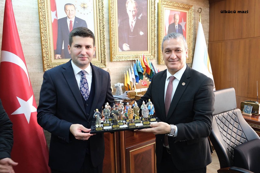 ÜLKÜ OCAKLARI GENEL BAŞKANIMIZ AHMET YİĞİT YILDIRIM BELEN BELEDİYE BAŞKANI İBRAHİM GÜL’Ü ZİYARET ETTİ. 2022