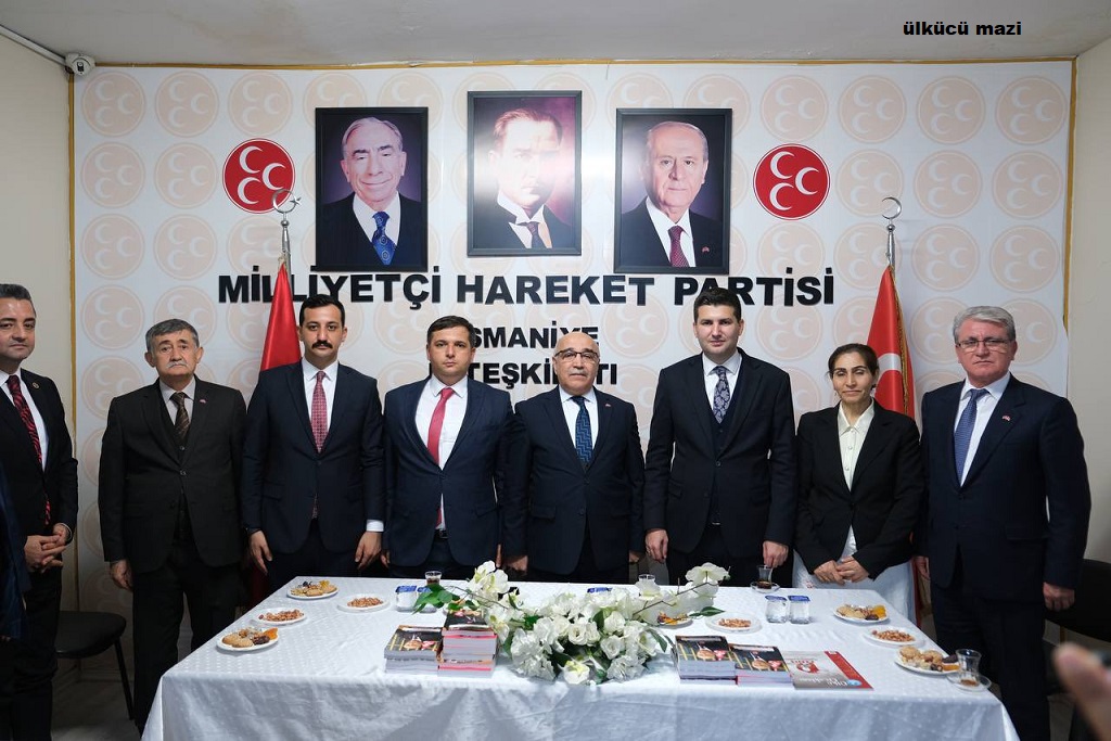 ÜLKÜ OCAKLARI GENEL BAŞKANIMIZ AHMET YİĞİT YILDIRIM MHP OSMANİYE İL BAŞKANLIĞINI ZİYARET ETTİ