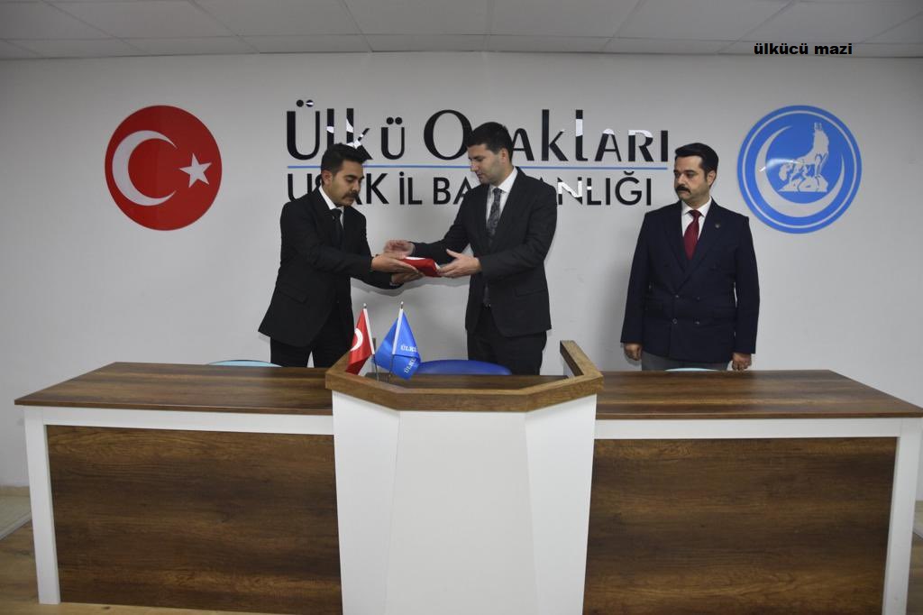 ÜLKÜ OCAKLARI UŞAK İL BAŞKANLIĞINA GÜRKAN UĞRASIZ ATANDI