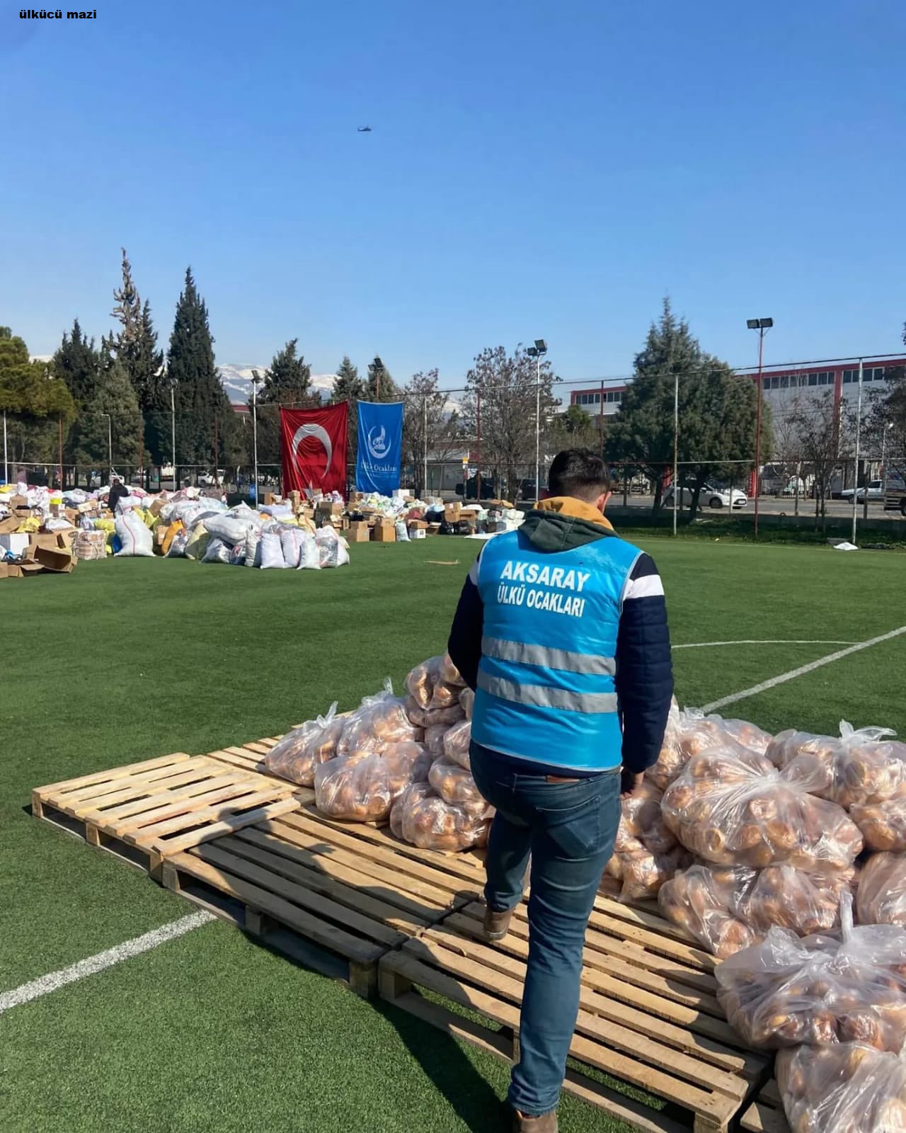 ÜLKÜ OCAKLARI AKSARAY İL BAŞKANLIĞININ DEPREM BÖLGESİNE YARDIMLARI SÜRÜYOR. 2023