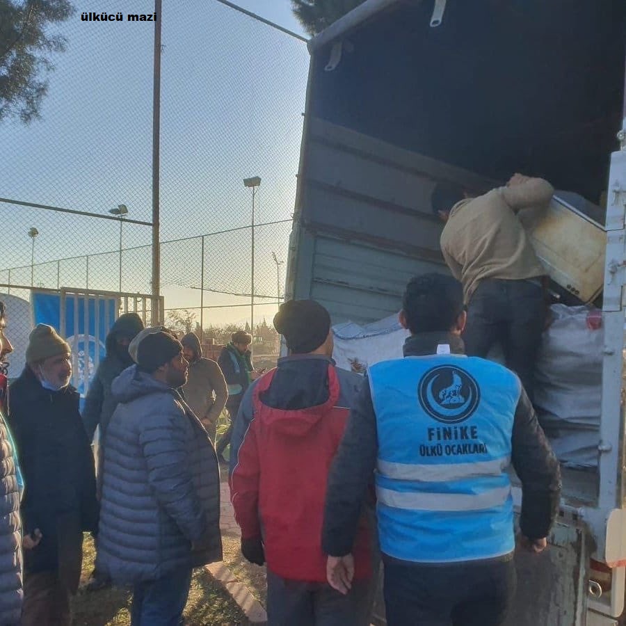 ÜLKÜ OCAKLARI ANTALYA İL BAŞKANLIĞININ DEPREM BÖLGESİNE YARDIMLARI SÜRÜYOR. 2023