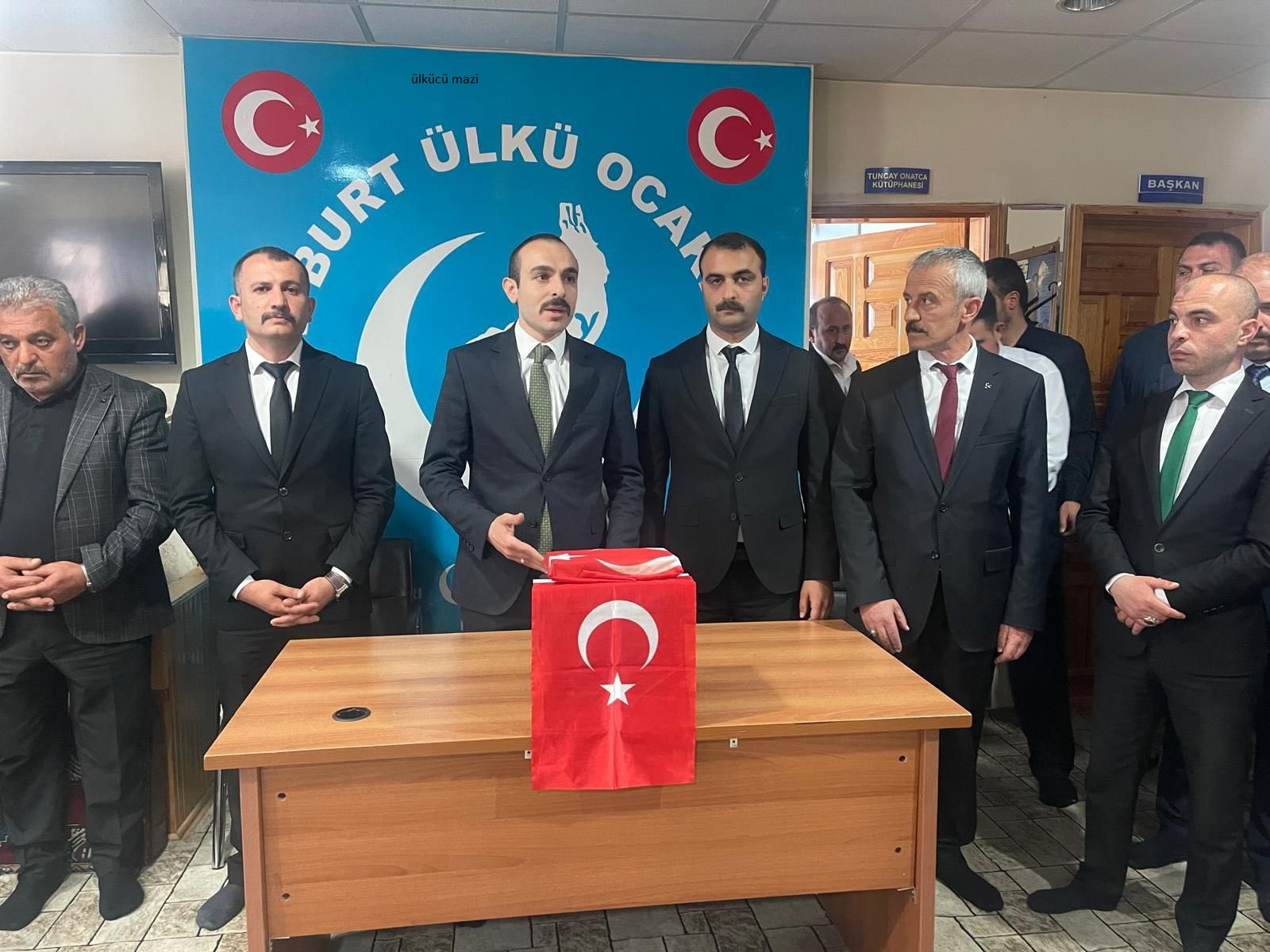 ÜLKÜ OCAKLARI BAYBURT İL BAŞKANLIĞINA ÖMER YARDIMCI ATANDI.2024