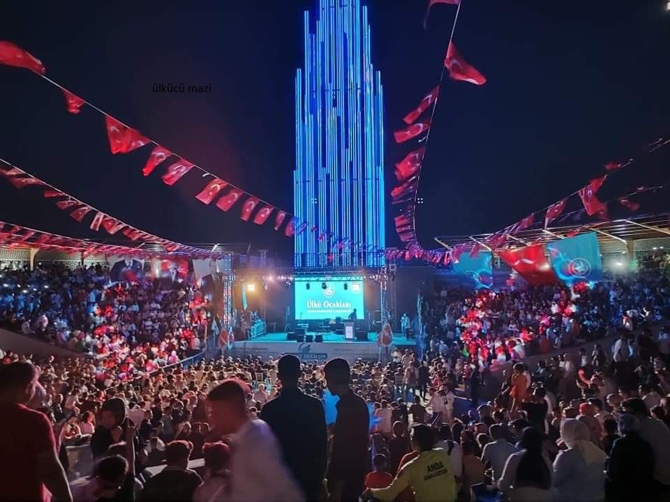 Ülkü Ocakları Kahramanmaraş İl Başkanlığı tarafından konser düzenlendi.