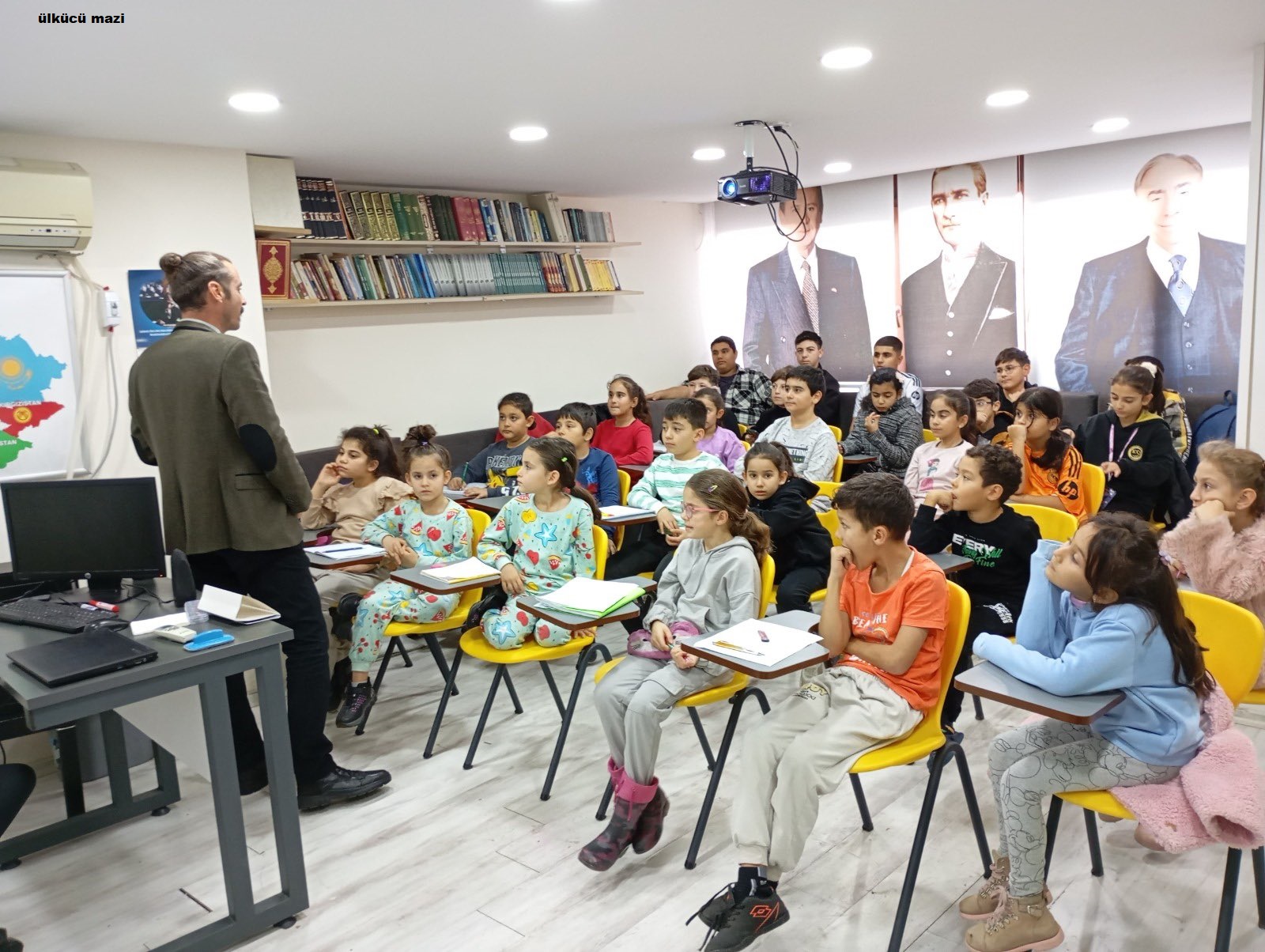 ÜLKÜ OCAKLARI İZMİR ALİAĞA İLÇE BAŞKANLIĞI TARAFINDAN BAŞLATILAN ZİYA GÖKALP EĞİTİM KAMPI DEVAM EDİYOR. 2024