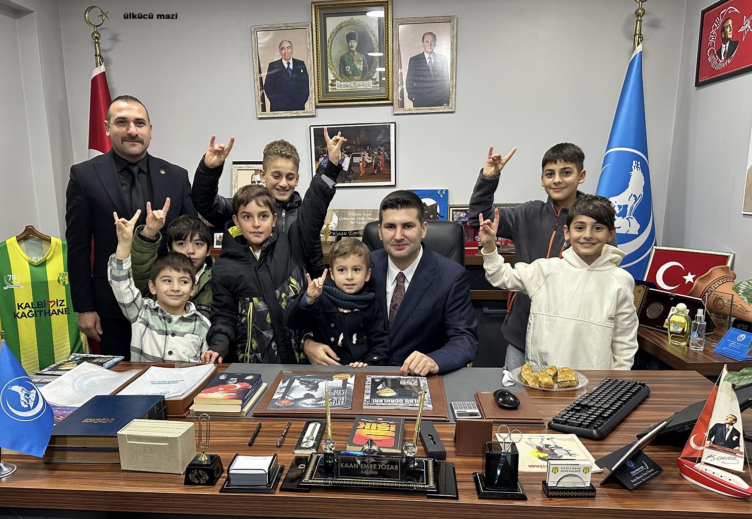 GENEL BAŞKANIMIZ SAYIN AHMET YİĞİT YILDIRIM, ÜLKÜ OCAKLARI İSTANBUL KAĞITHANE İLÇE BAŞKANLIĞINI ZİYARET ETTİ. 2024