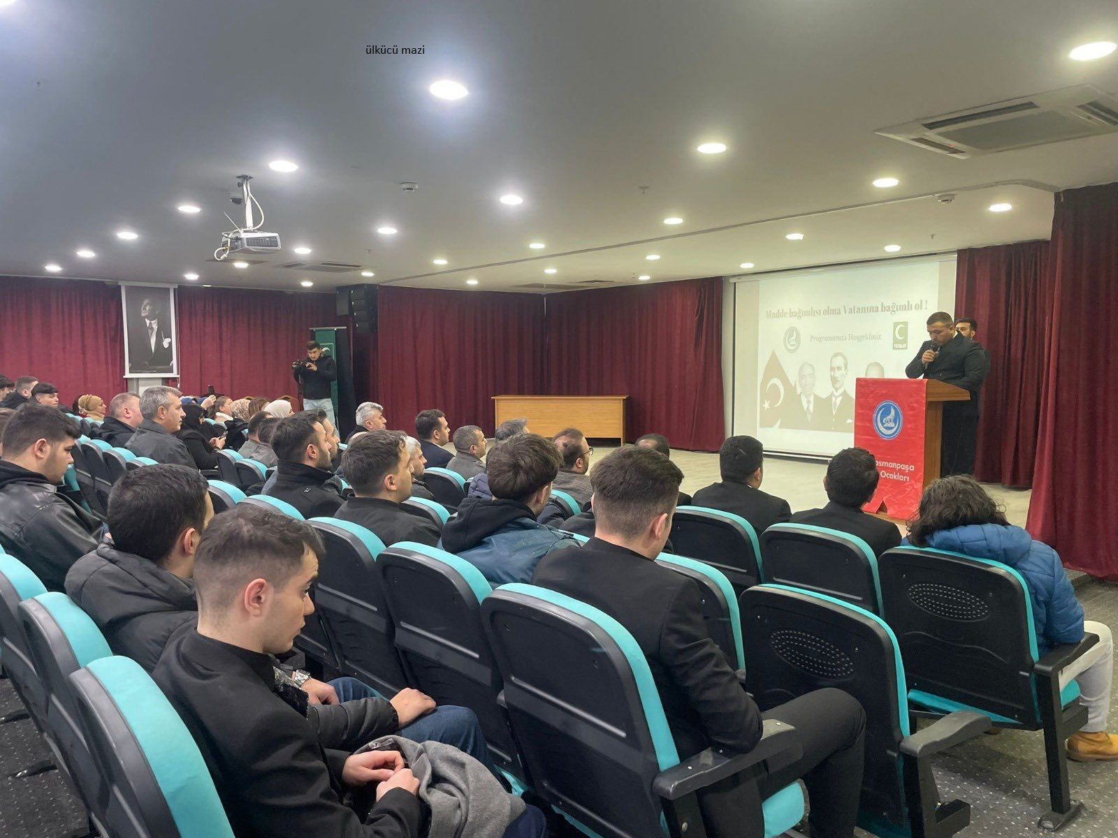 Ülkü Ocakları İstanbul Gaziosmanpaşa İlçe Başkanlığı Tarafından “Uyuşturucu ve Madde Bağımlılığı ile Mücadele” Konulu Konferans Gerçekleştirildi.