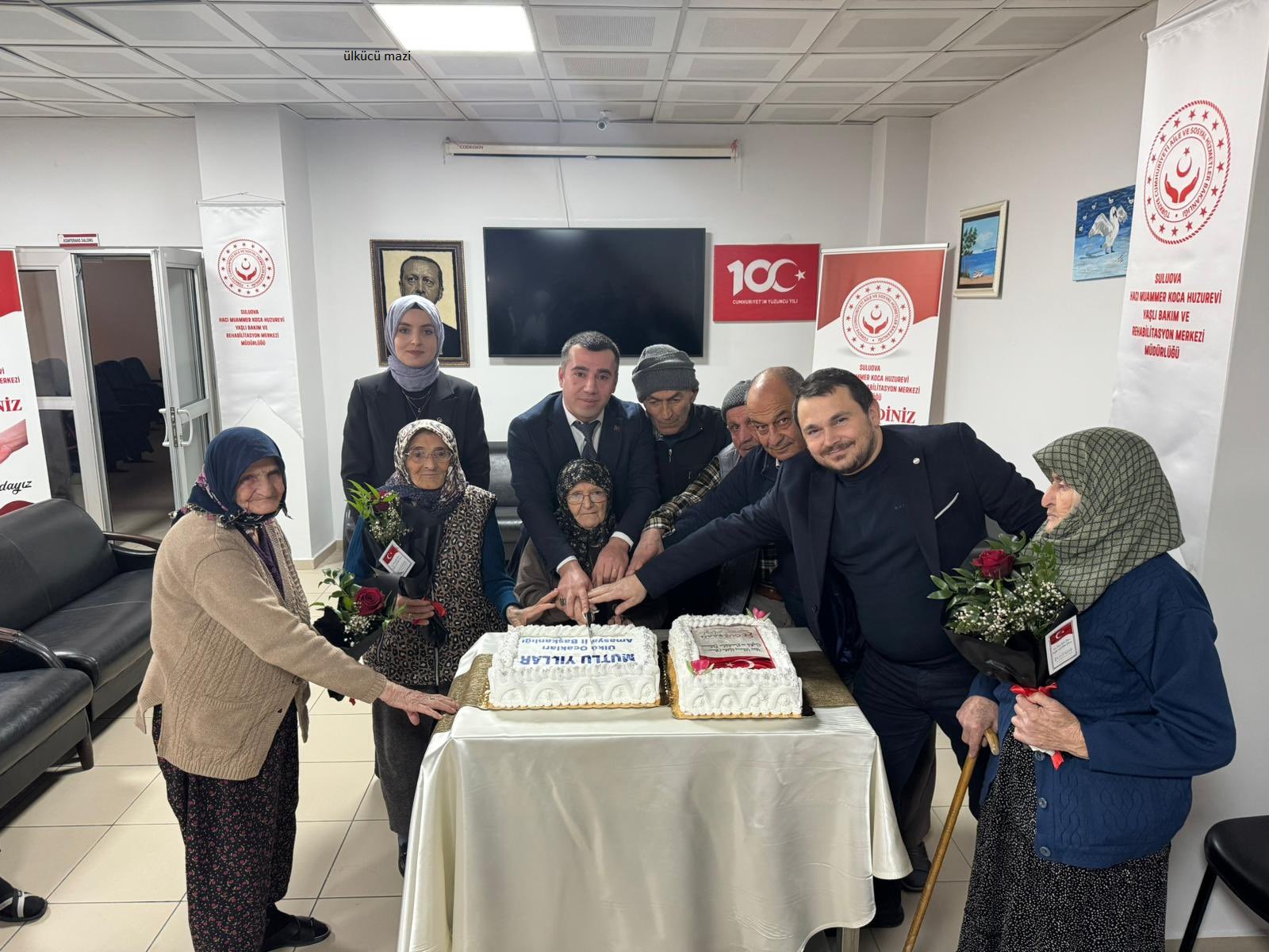 Ülkü Ocakları Amasya İl Başkanlığı Tarafından Huzurevi Ziyareti Gerçekleştirildi.