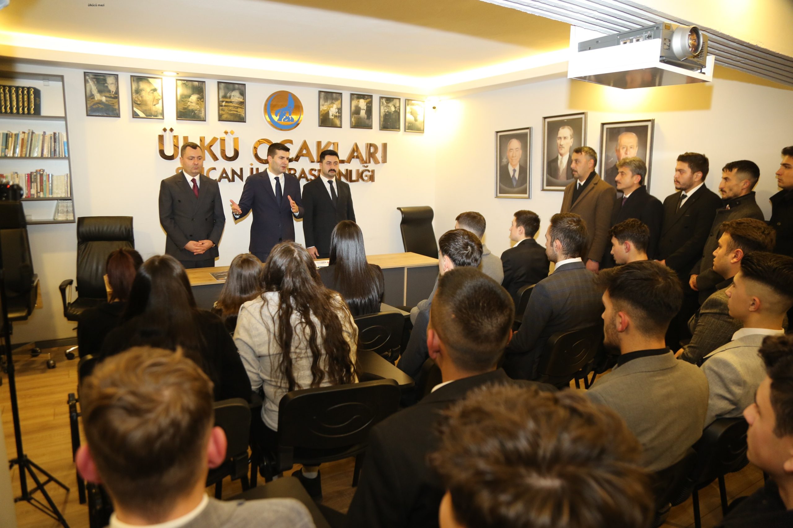 GENEL BAŞKANIMIZ SAYIN AHMET YİĞİT YILDIRIM ÜLKÜ OCAKLARI ANKARA SİNCAN İLÇE BAŞKANLIĞINI ZİYARET ETTİ