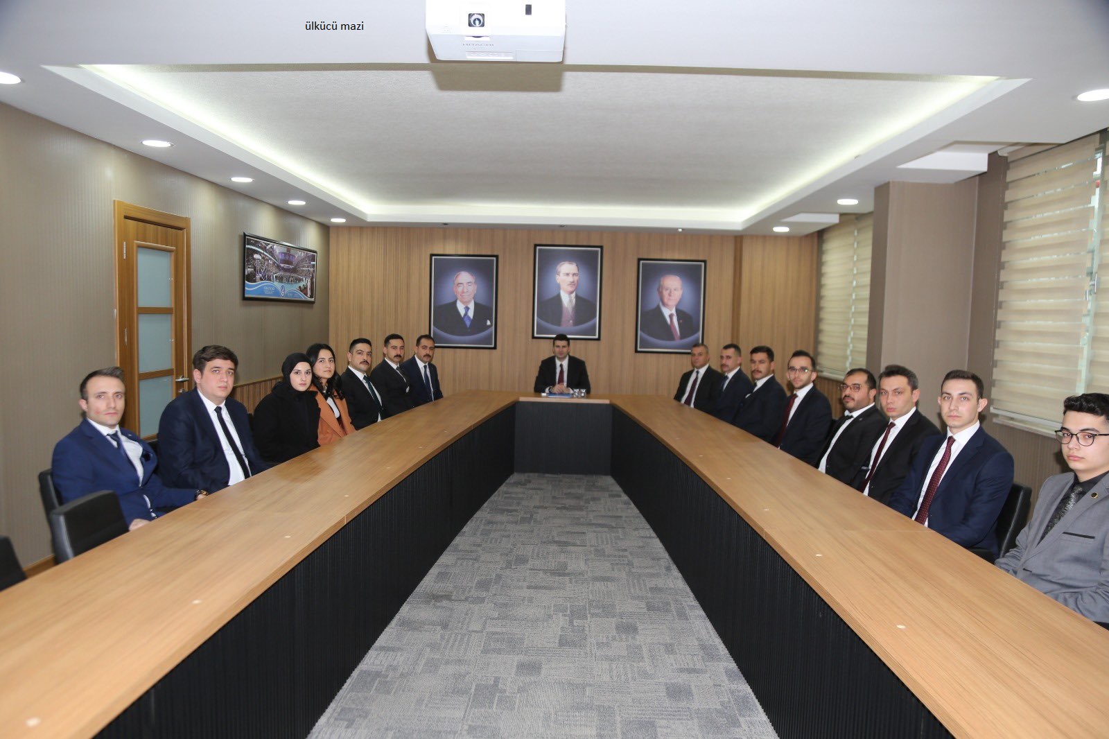 Ülkü Ocakları Sivas İl Başkanı Bahadır Gökmen ve Yönetimi, Ülkü Ocakları Genel Başkanımız Sn. Ahmet Yiğit Yıldırım’ı Ziyaret Etti.