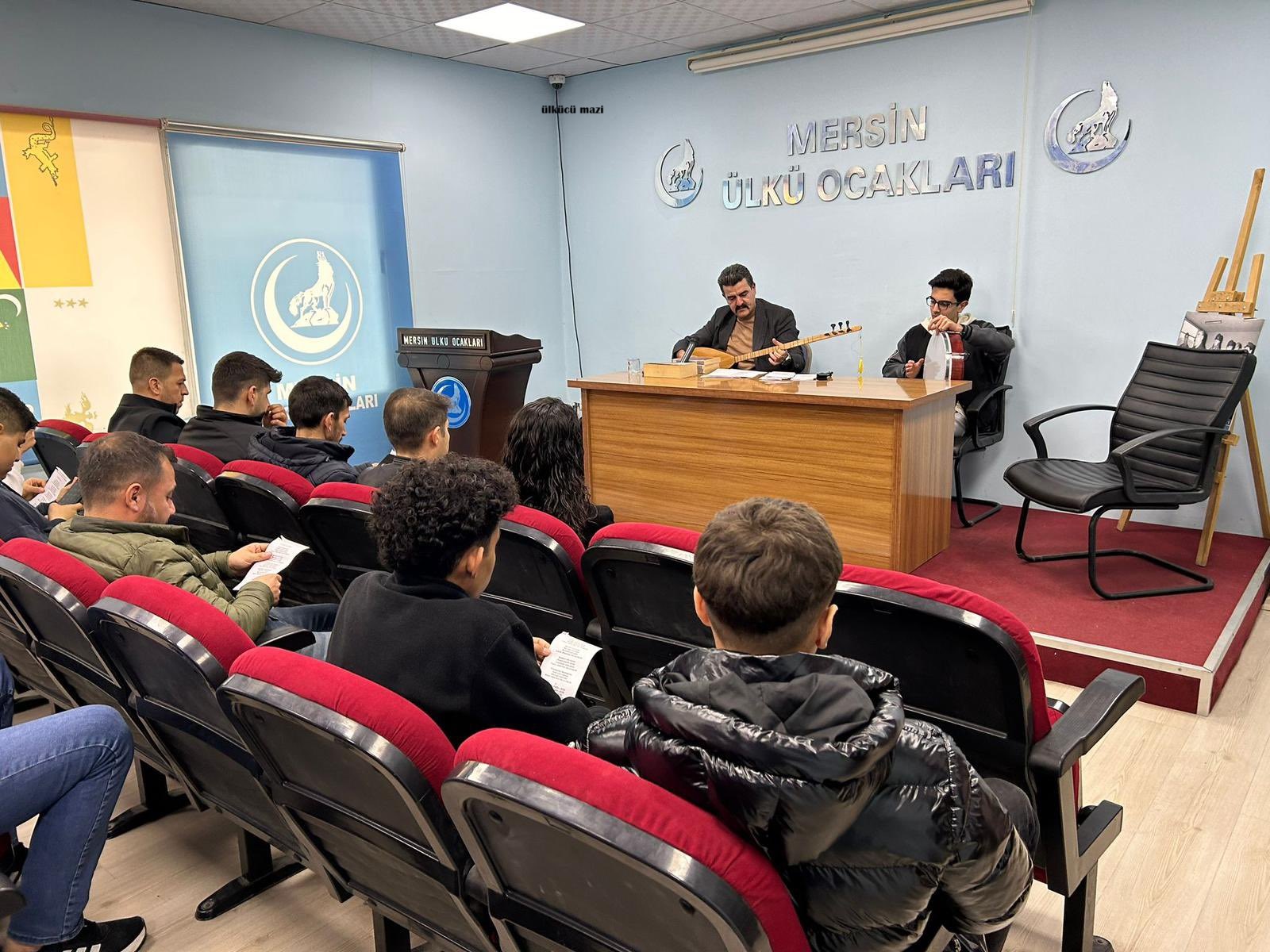 Ülkü Ocakları Mersin İl Başkanlığı Tarafından Kızılelma Ortaöğretim Yarıyıl Gelişim Programı Kapsamında Müzik Dinletisi, Zeka Oyunları ve Çeşitli Spor Etkinlikleri Gerçekleştirilerek “Uyuşturucu ve Madde Bağımlılığıyla Mücadele” Konulu Seminer Verilmiştir. 2025
