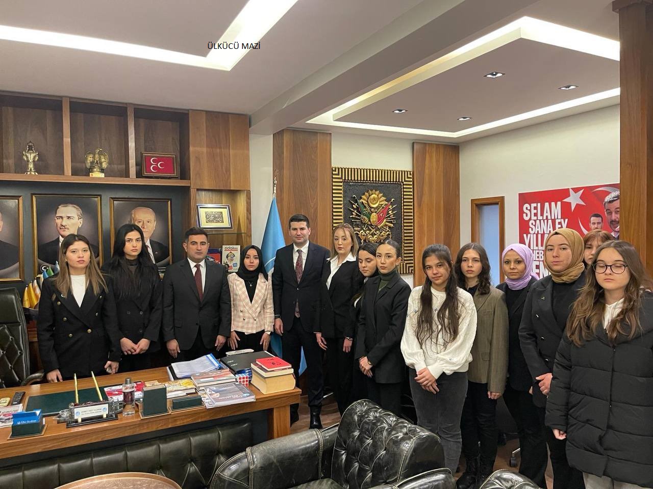 GENEL BAŞKANIMIZ AHMET YİĞİT YILDIRIM ÜLKÜ OCAKLARI İZMİR İL BAŞKANLIĞIMIZI ZİYARET ETTİ.2024