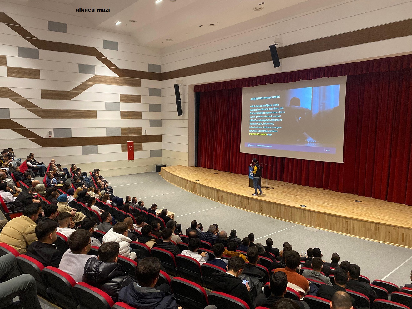 ÜLKÜ OCAKLARI İSTANBUL 6. BÖLGE BAŞKANLIĞI TARAFINDAN “UYUŞTURUCU VE MADDE BAĞIMLILIĞI İLE MÜCADELE” KONULU KONFERANS GERÇEKLEŞTİRİLDİ. 2024
