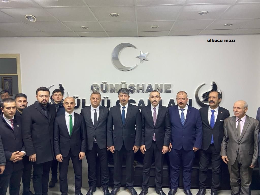 ÜLKÜ OCAKLARI GÜMÜŞHANE İL BAŞKANLIĞINA SADIK COŞKUN ATANDI. 2023