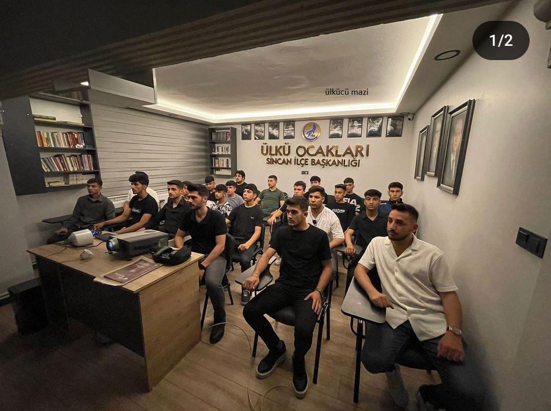 Ülkü Ocakları Ankara İl Başkanlığı Ortaöğretim Birimi Film İzleme Faaliyeti.2024