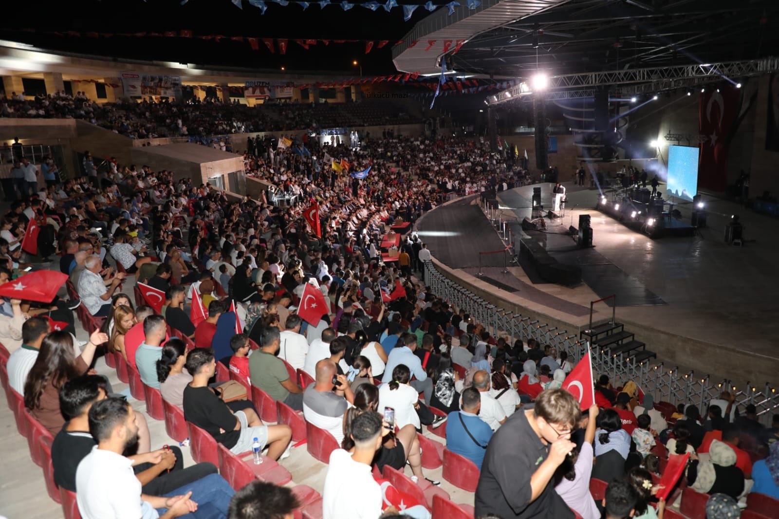 Ülkü Ocakları Hatay İl Başkanlığı tarafından konser düzenlendi.