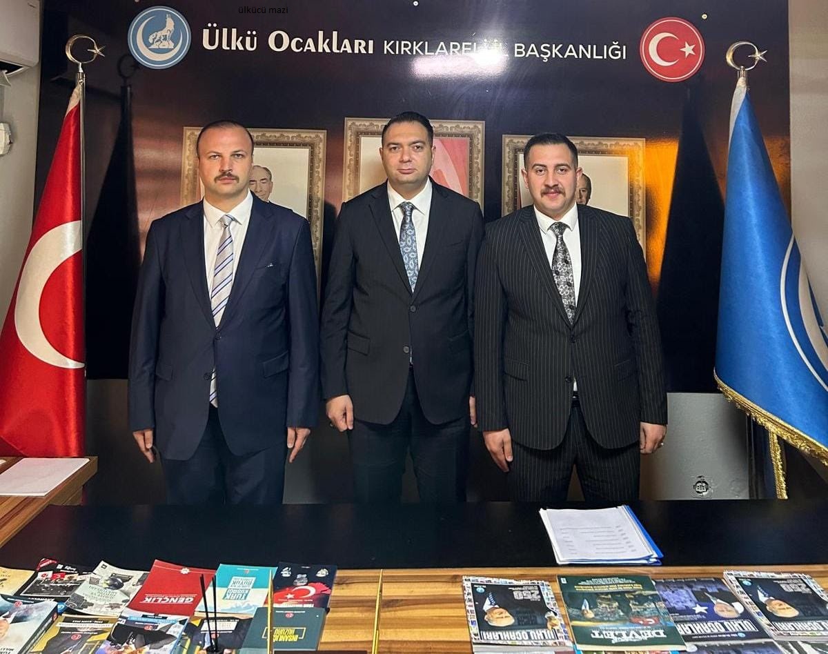 ÜLKÜ OCAKLARI KIRKLARELİ İL BAŞKANLIĞINA İBRAHİM YÜCEPUR ATANDI.2025