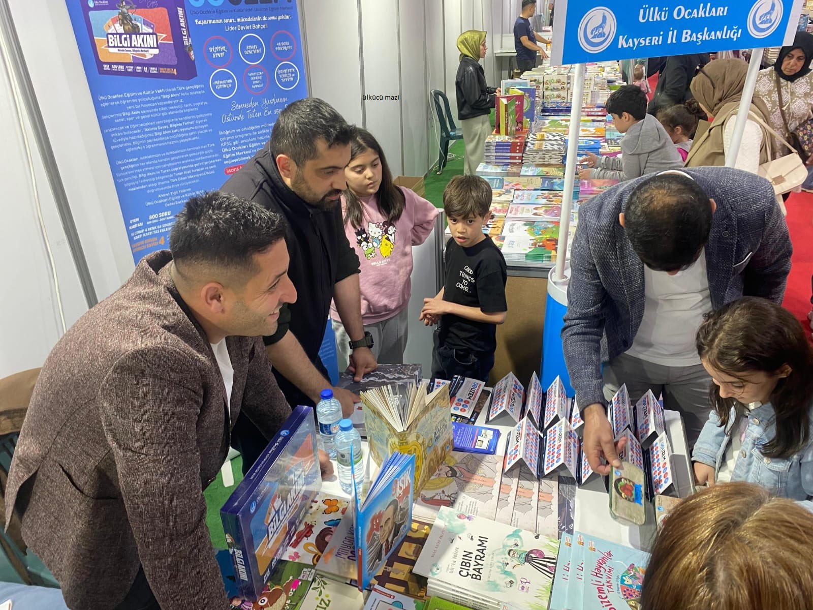 Ülkü Ocakları Kayseri İl Başkanlığı, Kayseri 2. Çocuk Kitap Fuarı’nda!18.04.2025